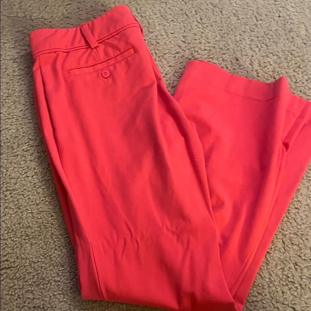 Women's coral pink Pants